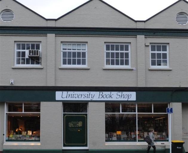 The University Book Shop on Great King St. Photo from ODT files.