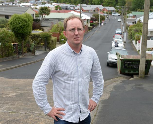 Baldwin St resident Andrew Cridge says the level of frustration directed at the Dunedin City Council during a meeting last week was surprising but it had been building for some time. Photos: Linda Robertson
