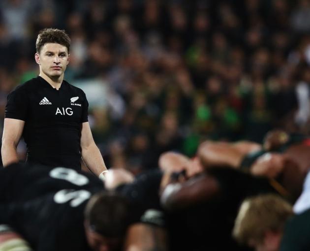 The Springboks are expecting a 100% performance from Beauden Barrett this weekend. Photo: Getty...