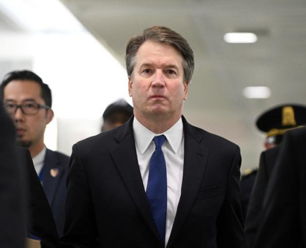 By a vote of 50-48, the Senate gave a lifetime job on the Supreme Court to Brett Kavanaugh. Photo: Reuters