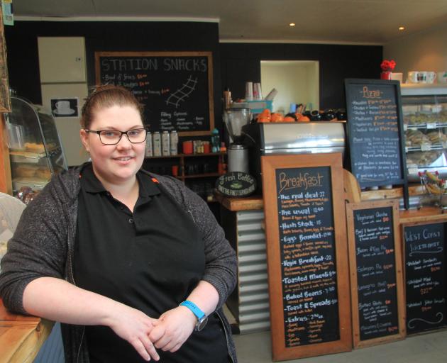 Station Cafe owner Casey Linklater is still looking for a silver lining after being asked to...