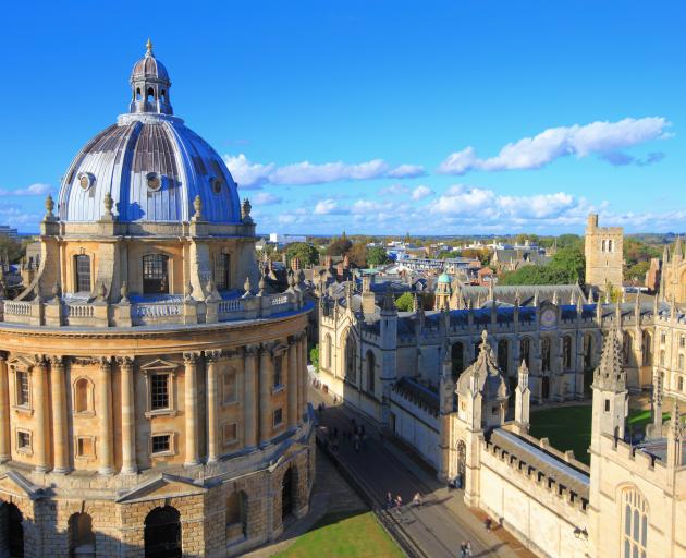 A private education and a degree from Oxford (pictured) or Cambridge are essentially a golden ticket to the top. Photo: Getty Images