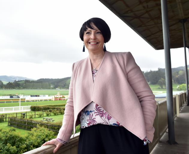 New Otago Racing Club general manager Rebecca Adlam at the Wingatui course yesterday. Photo: Peter McIntosh