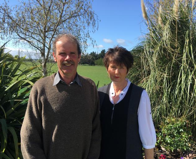 Duncan and Diana Lundy are looking forward to this year's Rangiora show. Photo: David Hill