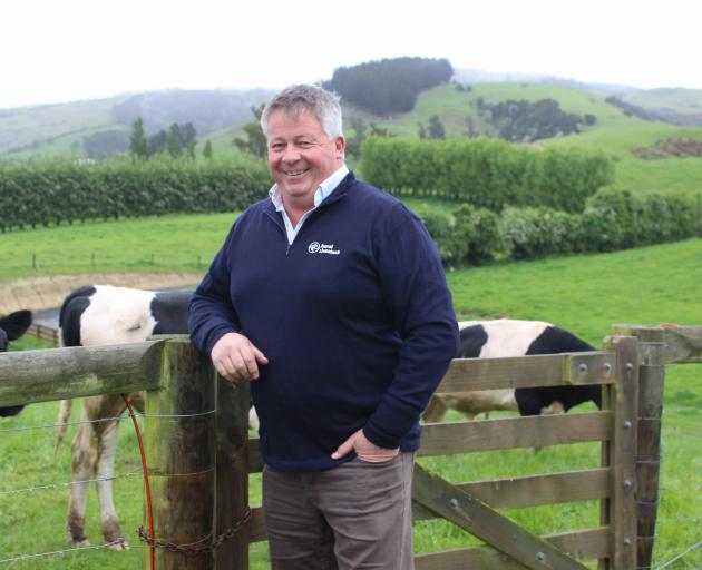 Stock agent and auctioneer Rob Fowler at his property in North Taieri. Mr Fowler said his job involved a lot of thinking on your feet. Photo: Ella Stokes