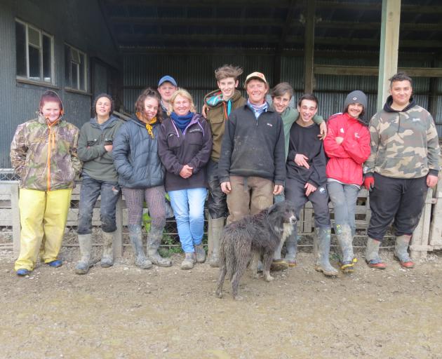 Kane Gillan manages the 65ha Winton A & P Association's research farm, which is also used to teach 12 students about farming as part of the YMCA's educational programme, Y-Rural. Photos: Yvonne O'Hara