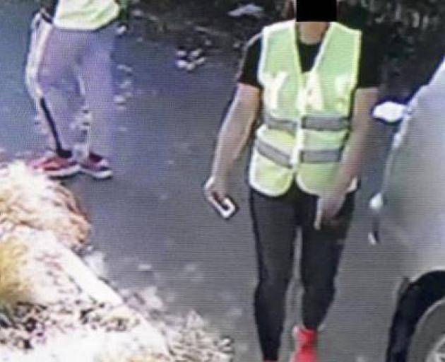 Two 4 Seasons workers caught on camera outside the young mother's house, whom they later...
