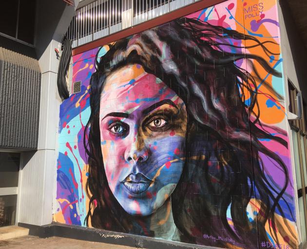 Street art in Darwin. PHOTO: PAM JONES 