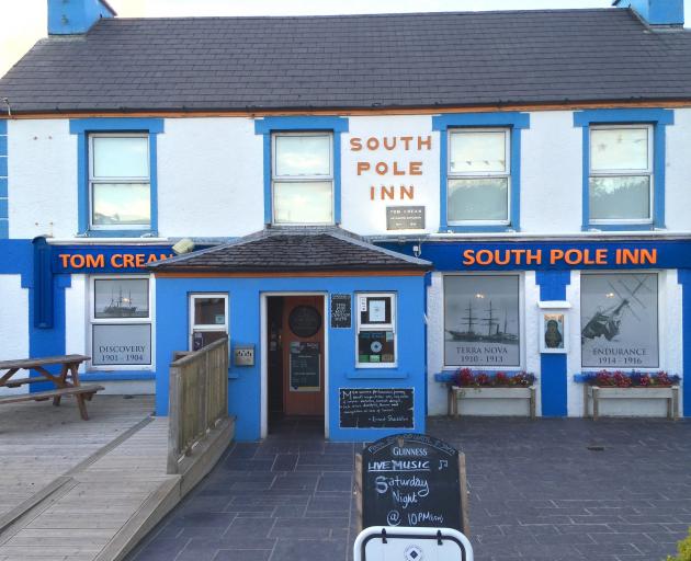 Antarctic explorer Tom Crean’s hotel on the Dingle Peninsula, County Kerry.

