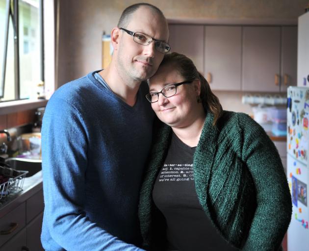 Matt Gillan and his wife, Sonia, who, at just 37, has been diagnosed with terminal cancer. Photo: Christine O'Connor