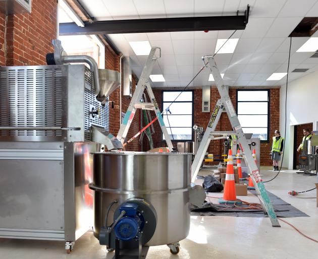 Inside the Dunedin company's new factory in Roberts St. Photo: Peter McIntosh