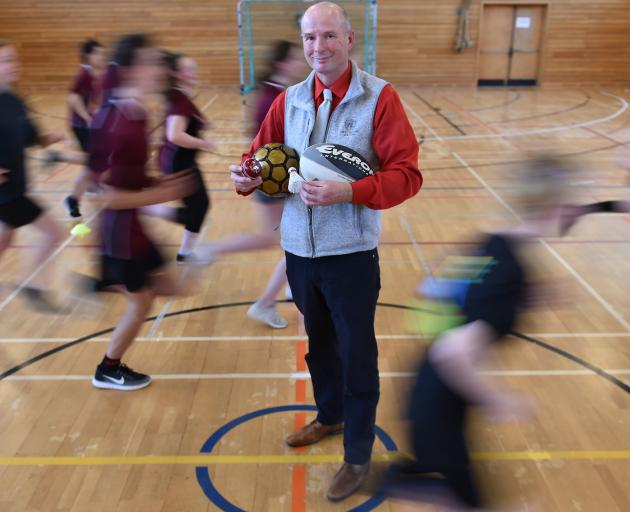 Logan Park High School teacher Paul Fielding has won a national service to sport award for his contribution to secondary school sport. Photo: Gregor Richardson