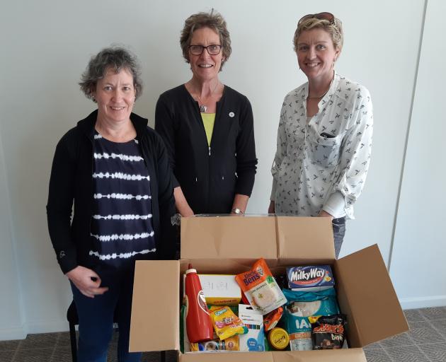 Rural Support Trust Mid Canterbury welfare team (from left) Wendy Hewitt, Marg Verrall and newly appointed welfare co-ordinator for the Mycoplasma bovis response Frances Beeston. Photo: Toni Williams