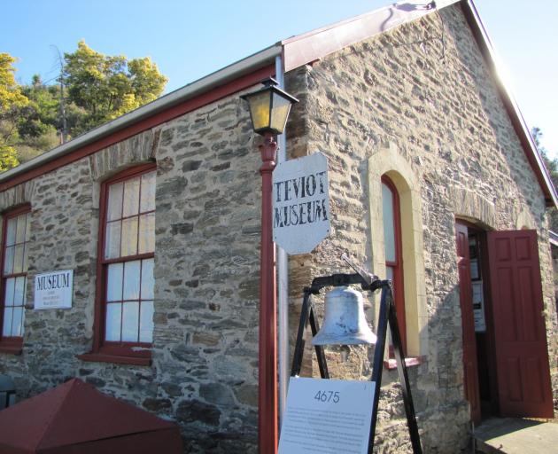 Central Otago schist dominates the old Methodist Church building that is now the Teviot District Museum, in Roxburgh. Photos: Pam Jones