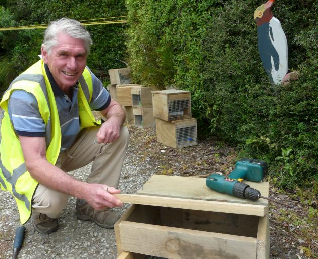 Helping construct little blue penguin nesting boxes is one of 20 events comprising the Forest &...