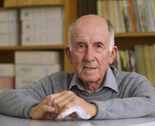 Prof Charles Higham, who joined the University of Otago anthropology department in the 1960s. Photo: Gerard O'Brien