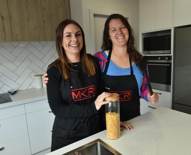 My Kitchen Rules New Zealand finalists Jess Mackay (left) and Cindy Holmes await the upcoming...