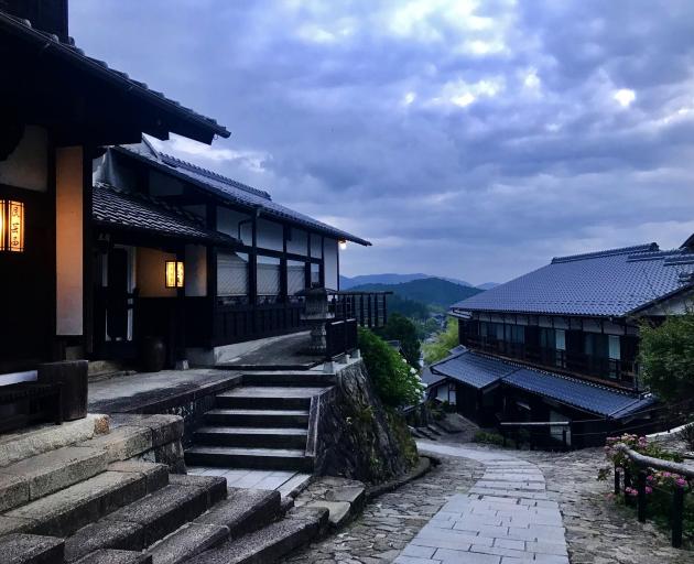 The small village of Magome as night falls. PHOTOS: TNS

