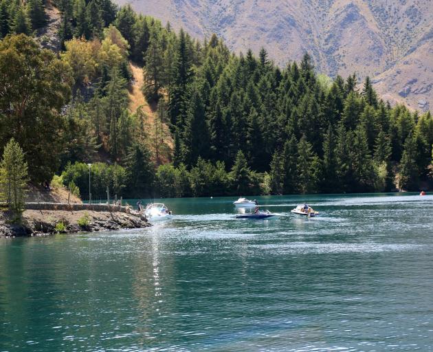 Boating on Lake Benmore in 2015. Photo: ODT files