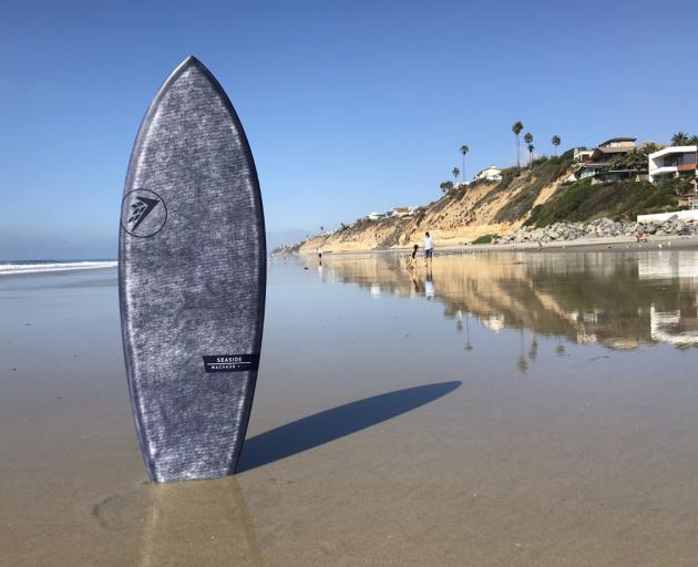 The Firewire Surfboards Woolight surfboard.