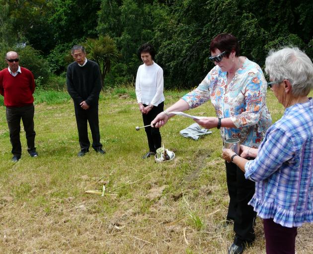 South Otago Catholic pastoral area assistant Stephanie Swann and helper Maureen Cummings, of...