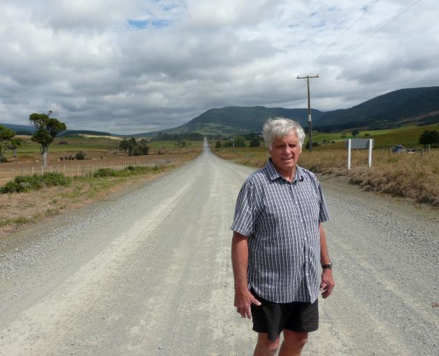 Don Sinclair, of Tahakopa in the Catlins, says a community bus is needed to counteract rural isolation in the district. Photo: Richard Davison