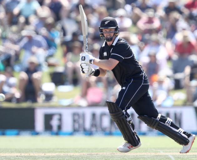 Colin Munro in action for the Black Caps during the second ODI against Sri Lanka. Photo: Getty...