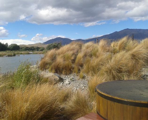 The hot tubs in Omarama