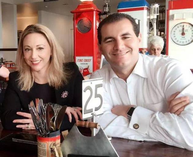 Sarah Dowie and Jami-Lee Ross, pictured in Invercargill. Photo: Supplied via NZ Herald
