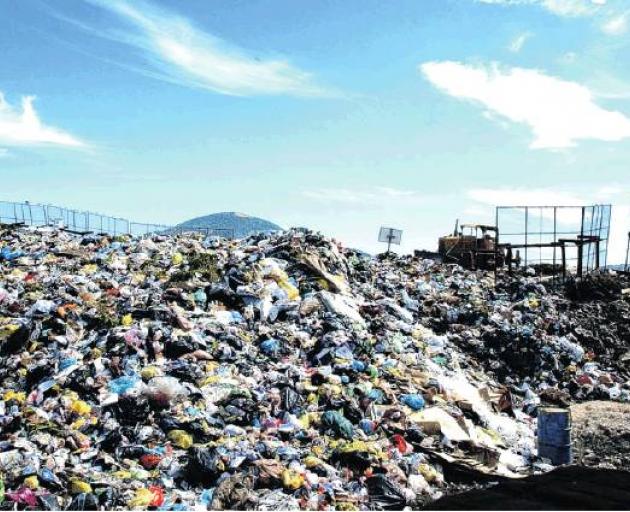 The cost of taking rubbish to the landfill is set to rise by 25%. Photo: ODT files 