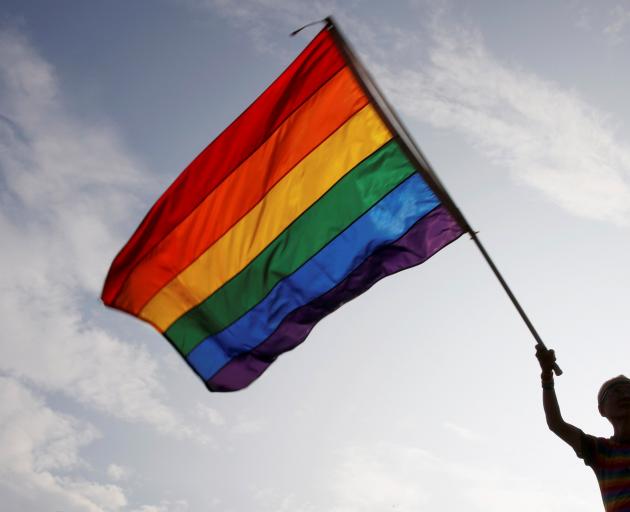 The rainbow flag has a proud and colourful history. Photo: Reuters