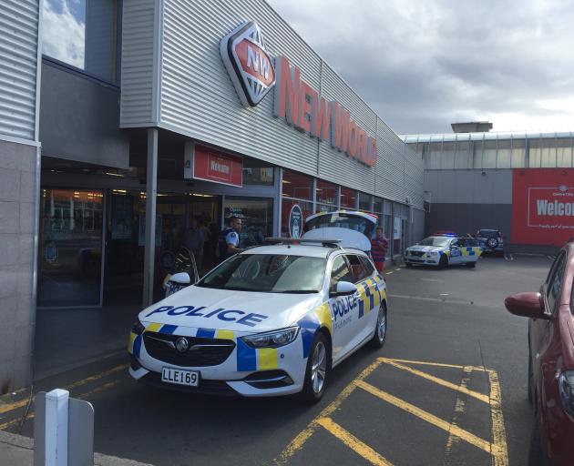 Police were called to Centre City New World after someone allegedly pulled a knife on a staff...