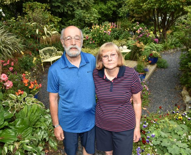 Cathy and Alex Shemansky, who own the Castlewood Cottage bed and breakfast in Company Bay, on Otago Peninsula, have been repeatedly flooded by stormwater problems not of their making. Photo: Gregor Richardson