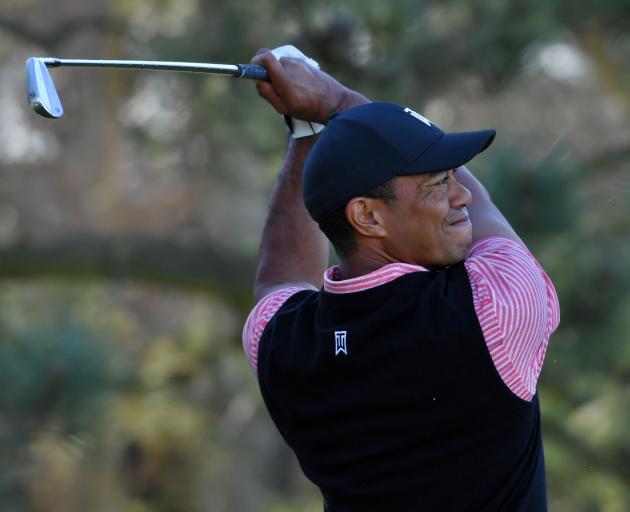 Tiger Woods at Torrey Pines in San Diego last week. Photo: Getty Images