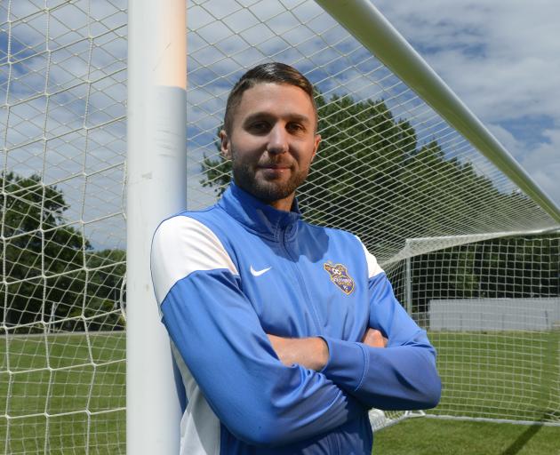 Liam Little has continued to be a safe pair of hands at goal keeper for Southern United this...