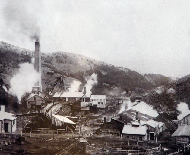 The Kaitangata No1 Mine in 1914, 35 years after an explosion that killed 34 men and boys. PHOTO:...