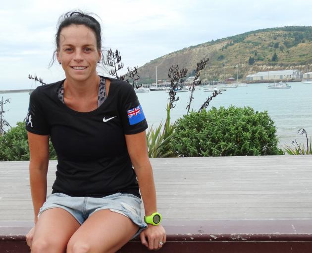 Queenstown athlete Kerryn Bell at Oamaru Harbour where the more than 320km Alps 2 Ocean Ultra...