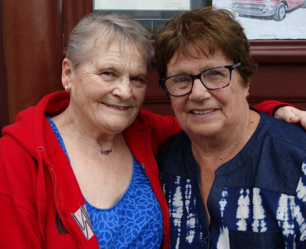 Oamaru woman Ngaire de Geest (right) met her friend and pen pal of 63 years, Carol Erickson,  for...