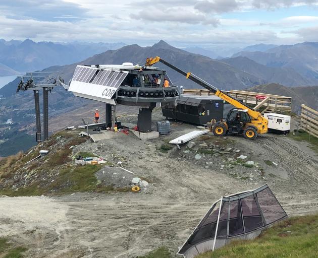 The top station of the Coronet Express chairlift is being removed this summer to make way for...