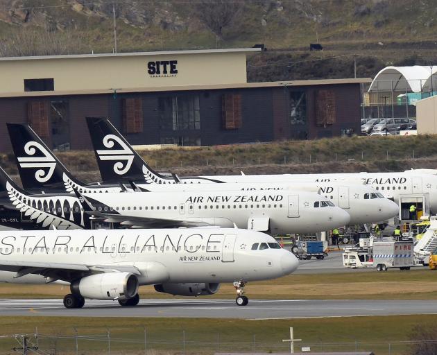 Queenstown Airport passenger numbers reached 2.14million in the year ending June. Photo: Stephen...