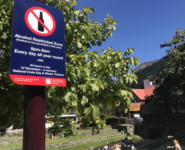 New signage advising people of the ban is now in place. Photo: Scene