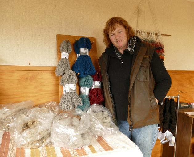 The market for the fibre from Janette Buckingham's flock stretches throughout New Zealand and overseas, including into the lucrative Japanese market. Photos: Ken Muir