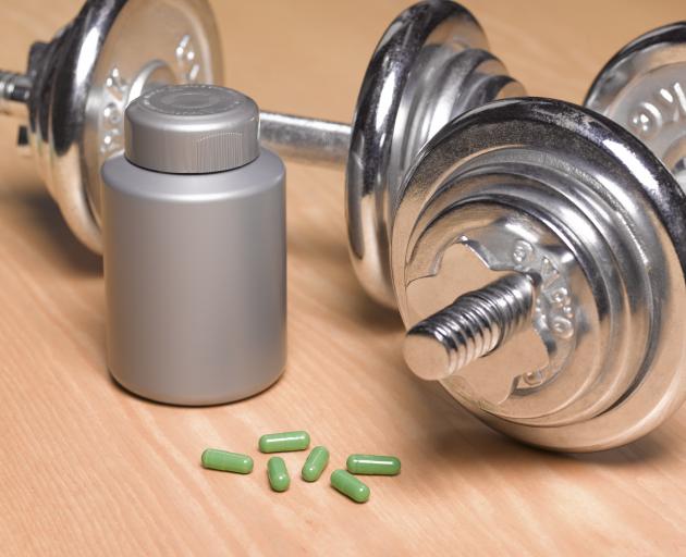 Weights and steroids. Photo: Getty Images