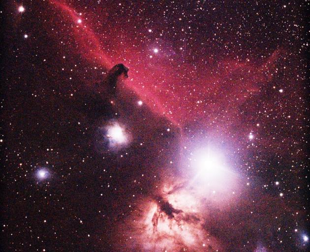 A picture of the Horse Head Nebula in Orion taken from Mount Buster Rd in Naseby. PHOTO: IAN...