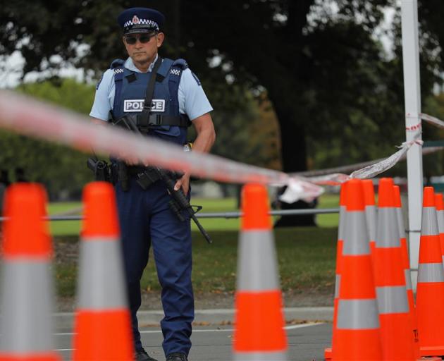 Police imposed a city-wide lockdown in Christchurch last Friday. Photo: AP