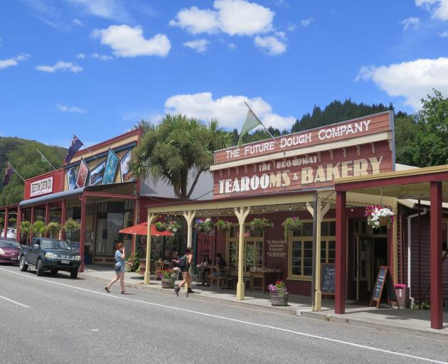 Reefton's main street has movie-set good looks. Photos: Mike Yardley 