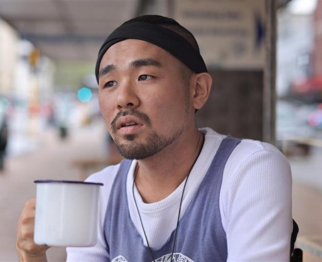Japanese poet Hideto Akasu is bringing his one-man show, based on his experiences as an exploited worker, to the Dunedin Fringe Festival. Photo: Christine O'Connor