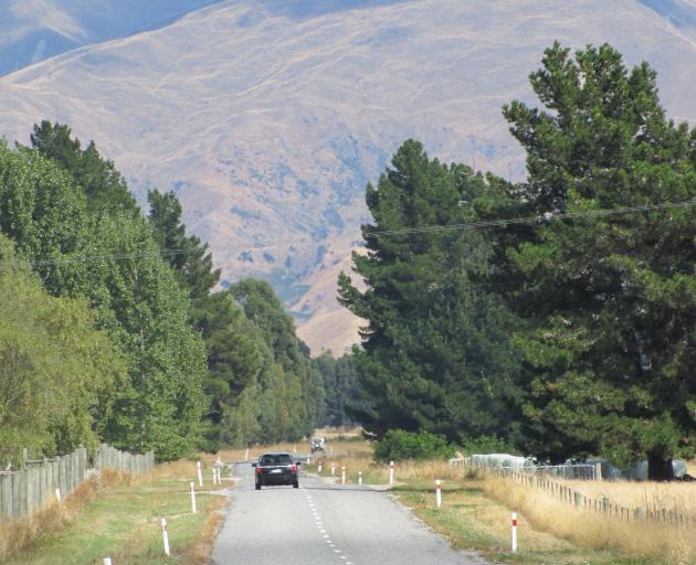 Turning Mt Barker Rd, near Wanaka, into a link to Queenstown is ‘‘being considered’’. Photo: Mark Price