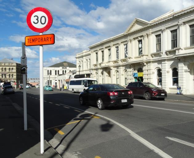 Part of Itchen St in Oamaru is one of about 20 roads that may have speed limits reduced under a...