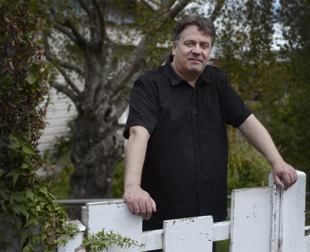 The Chills frontman Martin Phillipps at his home in Dunedin. PHOTO: GERARD O'BRIEN